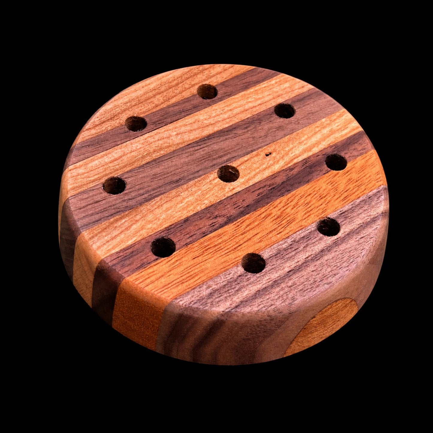 Walnut/Cherry/Mahogany/Maple - Glass
