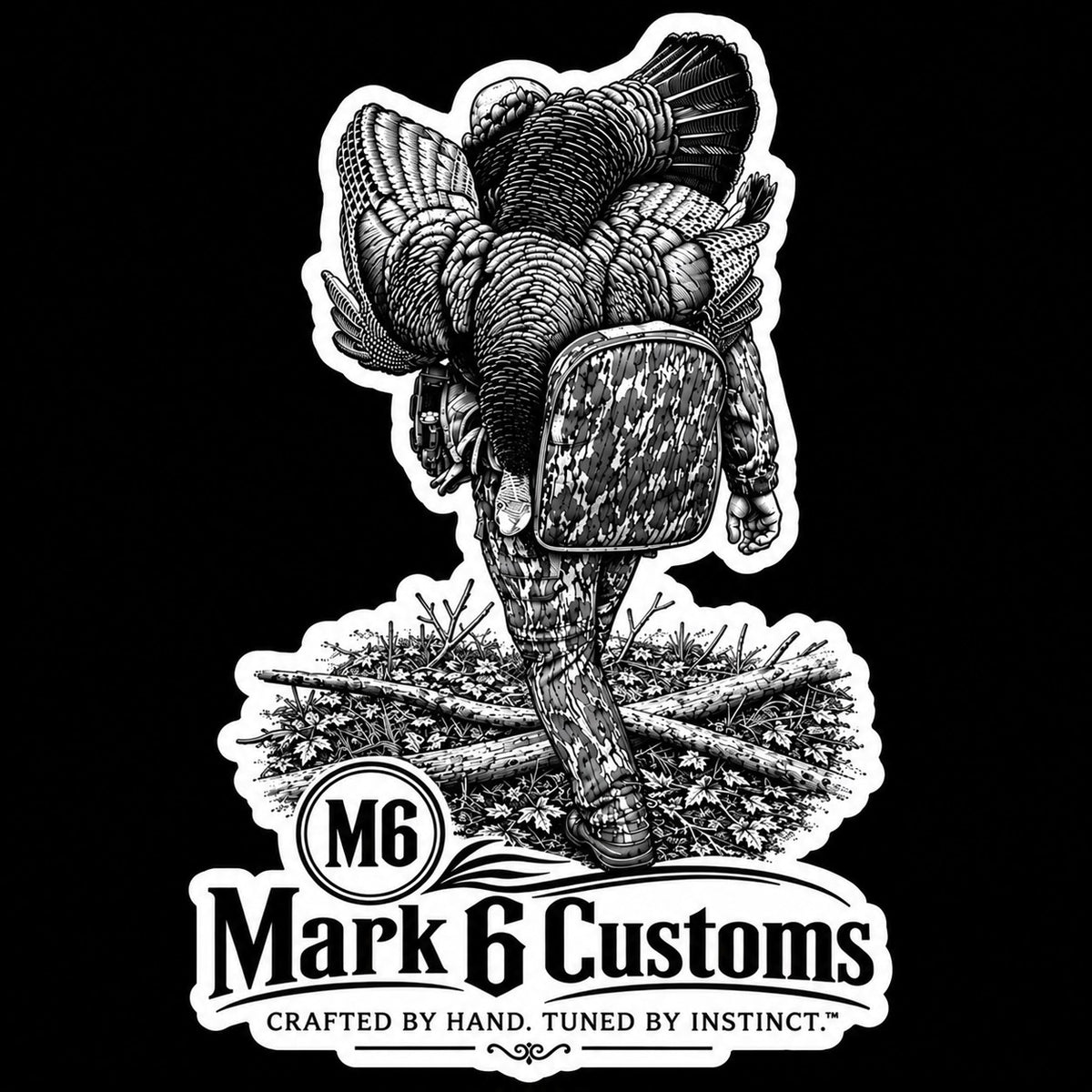 The Walk Out 5" Die Cut Sticker