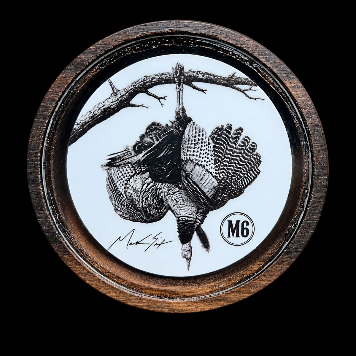 M6 - "Hung Up" Brazillian Ebony-Crystal