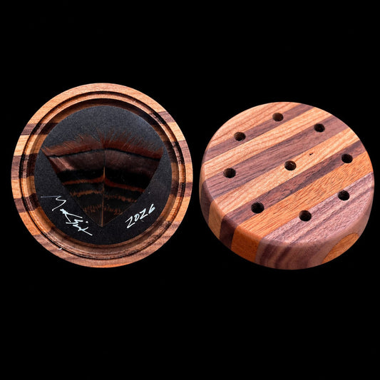 Walnut/Cherry/Mahogany/Maple - Glass