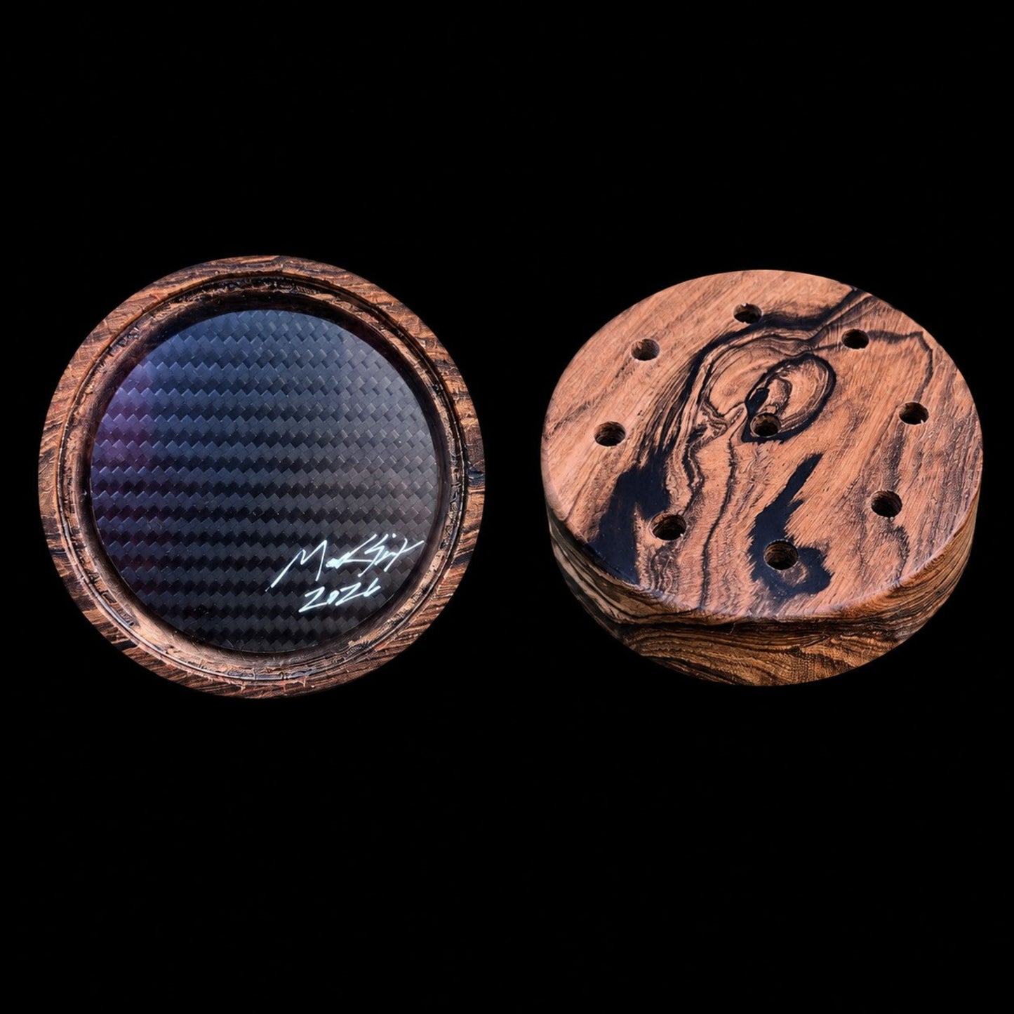 Bocote - Crystal/Carbon Fiber
