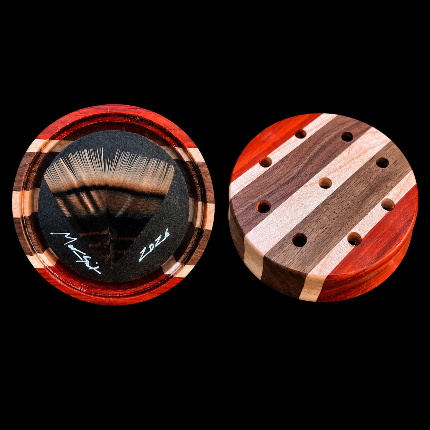 Padauk/Maple/Walnut-Crystal