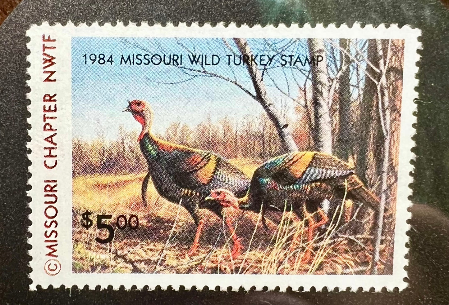 1984 Missouri Wild Turkey Stamp