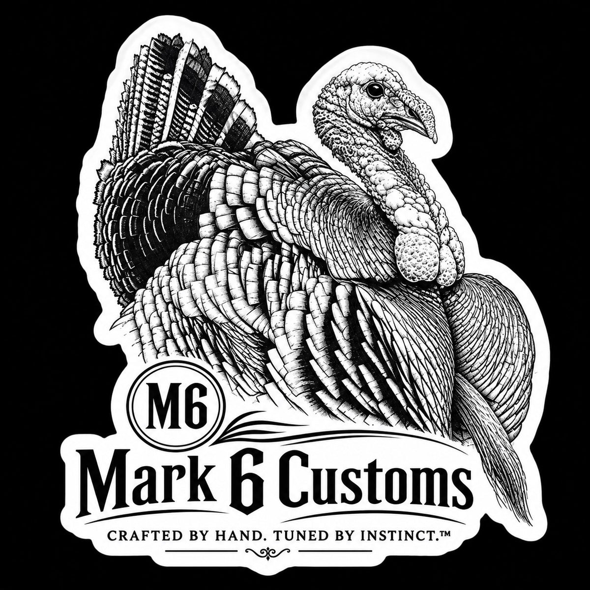 M6 Strutter Sticker