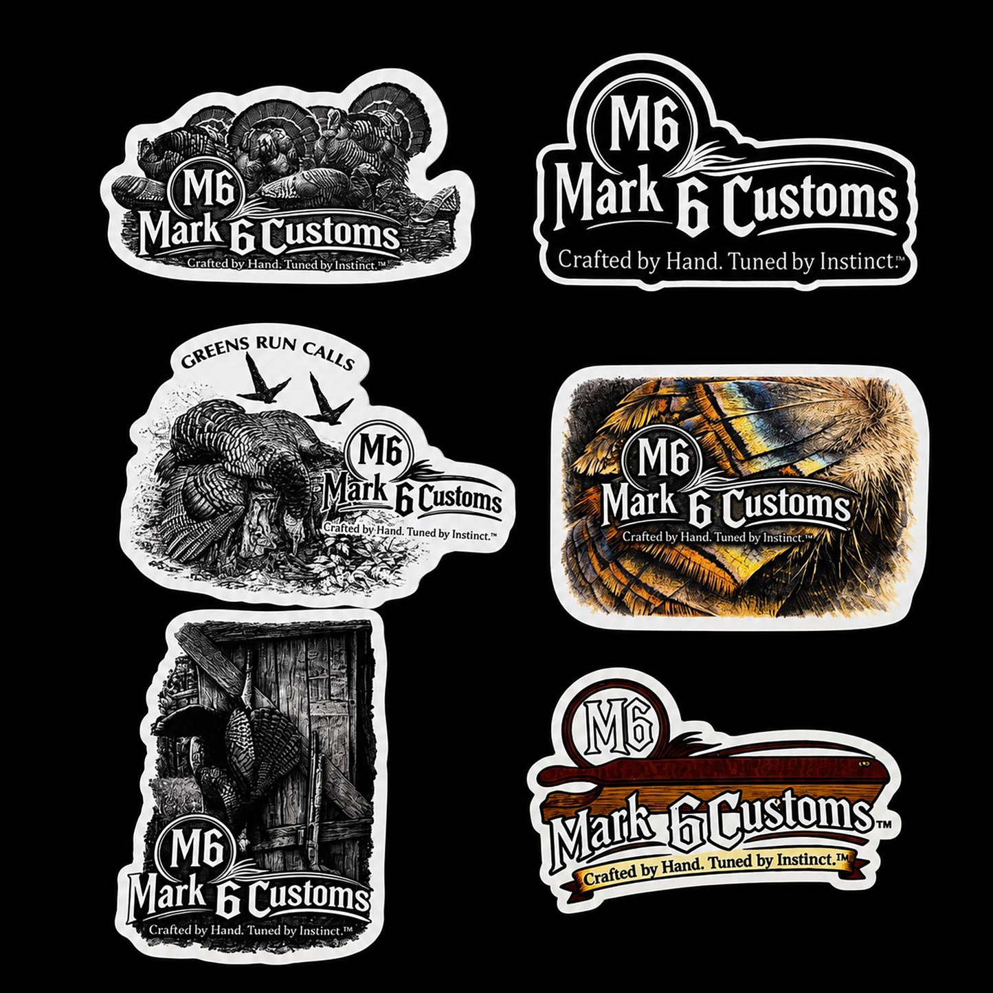 Mark 6 Customs Sticker Pack